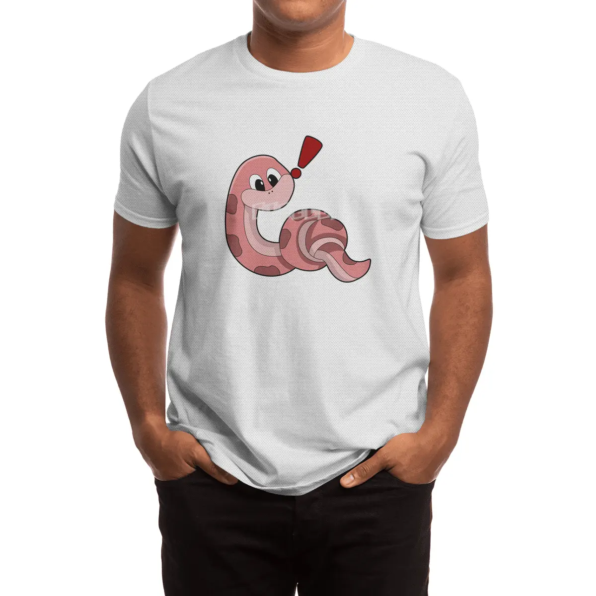 Snake with red Stains Spor T-Shirt