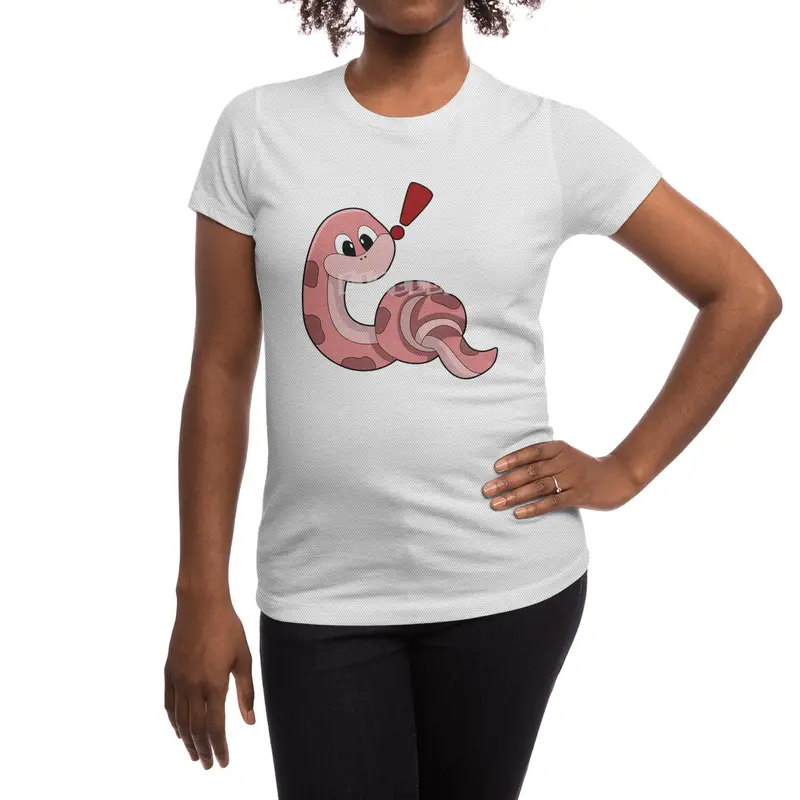 Snake with red Stains Spor T-Shirt