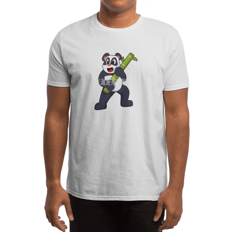 Panda with Bamboo Spor T-Shirt