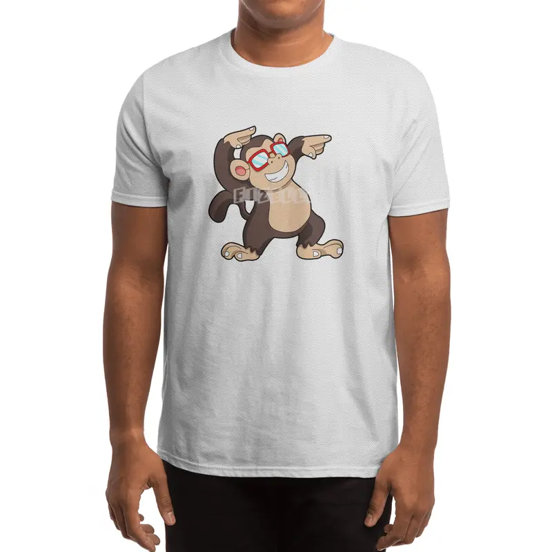 Monkey with Sunglasses Spor T-Shirt