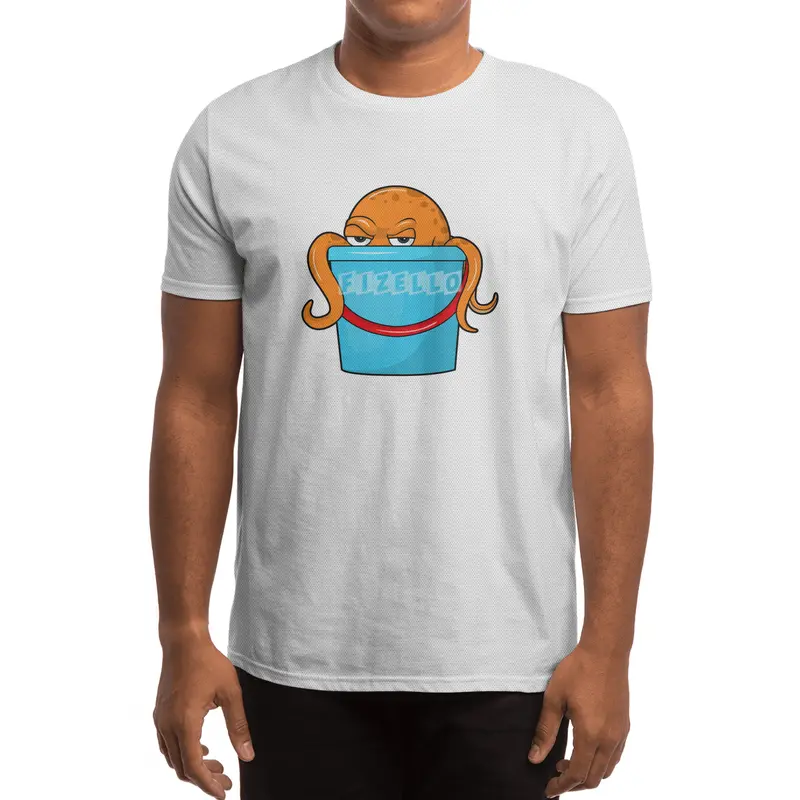Octopus with Bucket Spor T-Shirt