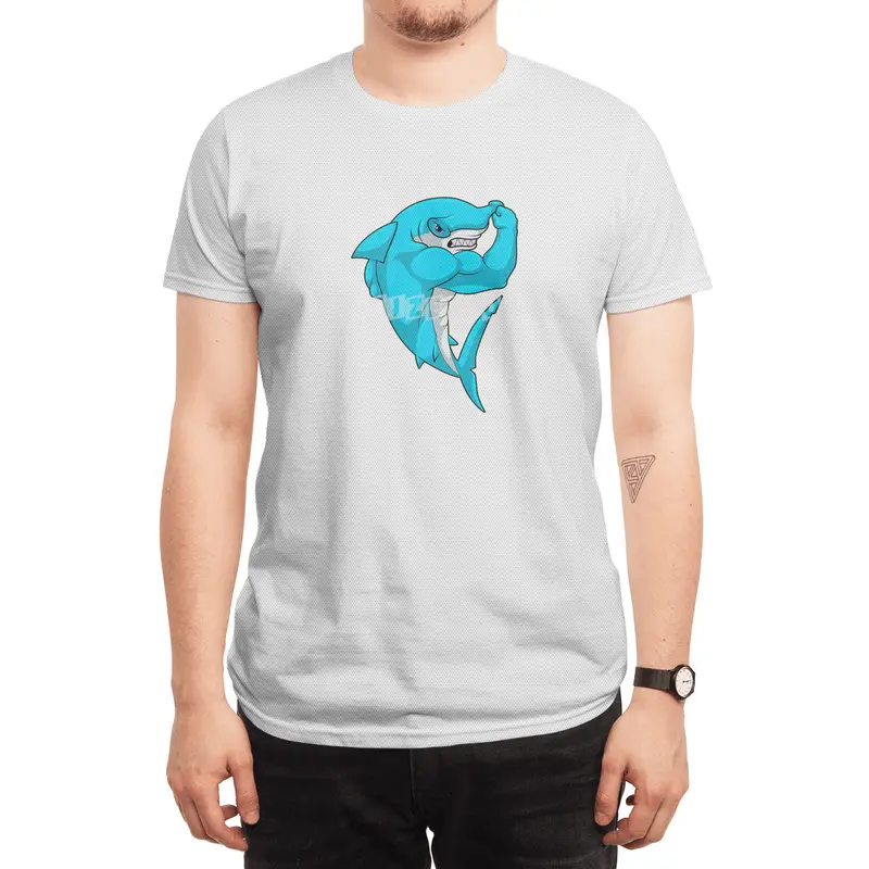 Hammerhead shark as Bodybuilder at Bodybuilding Spor T-Shirt