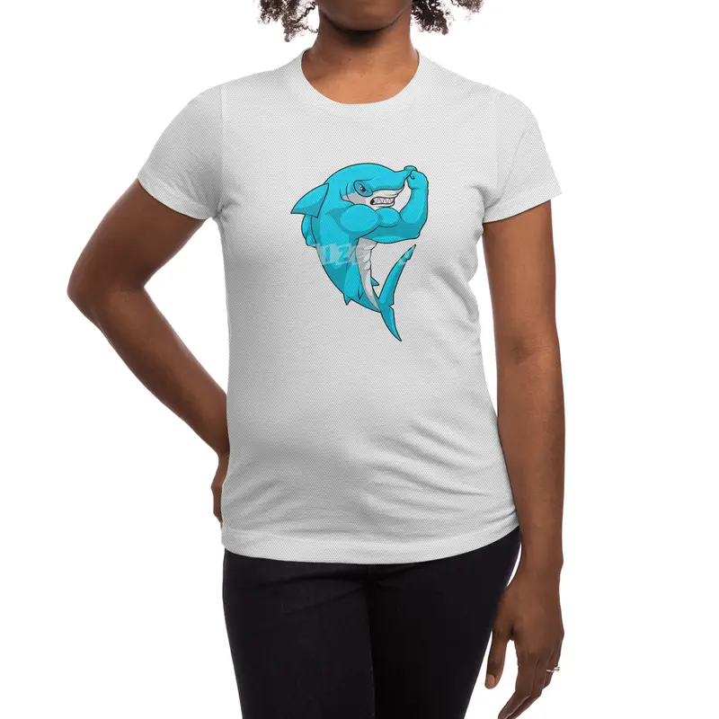 Hammerhead shark as Bodybuilder at Bodybuilding Spor T-Shirt