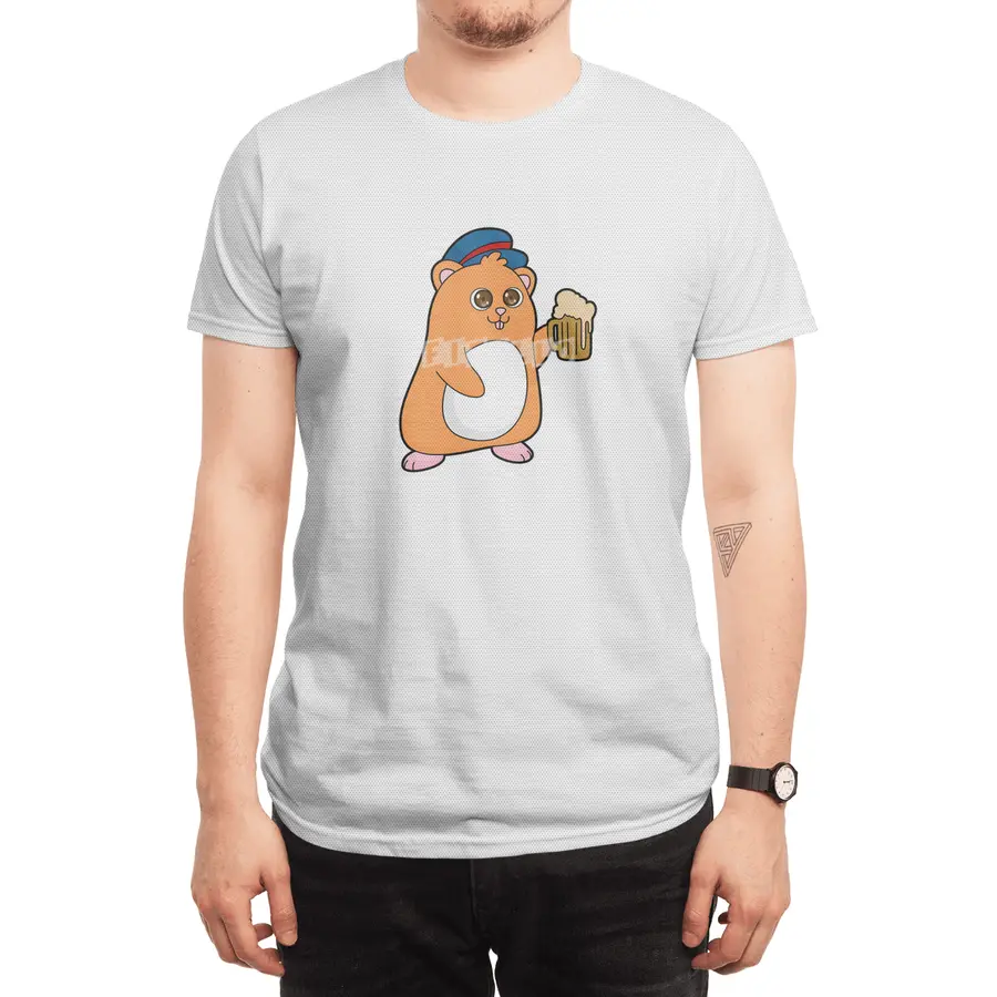 Hamster with Beer Spor T-Shirt