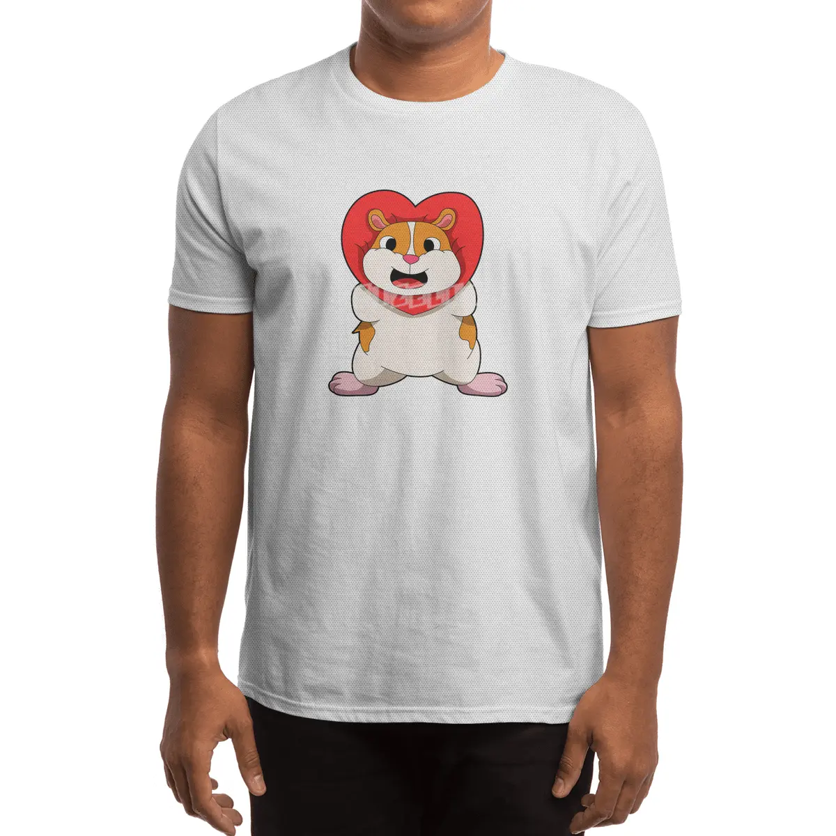 Hamster with Heart Spor T-Shirt