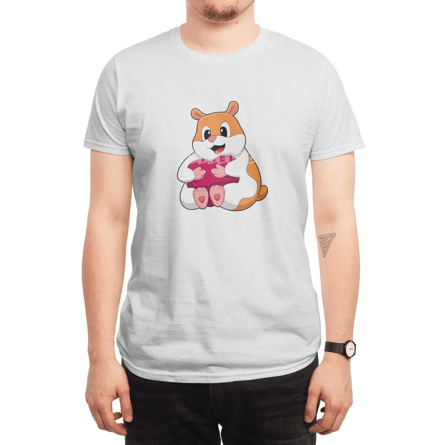 Hamster with Heart Spor T-Shirt