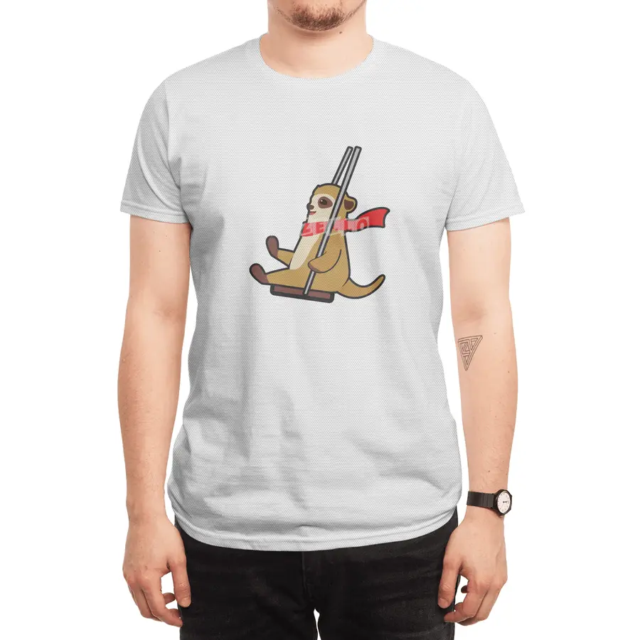 Meerkat on Swing Spor T-Shirt