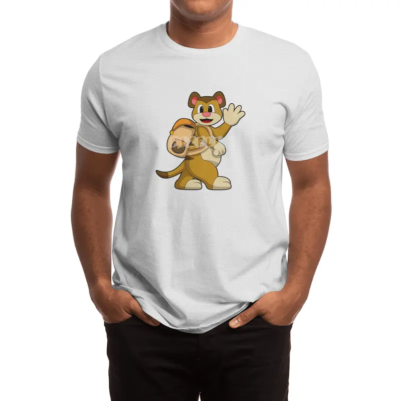 Meerkat with Backpack Spor T-Shirt