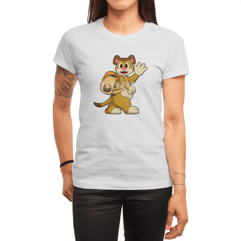 Meerkat with Backpack Spor T-Shirt