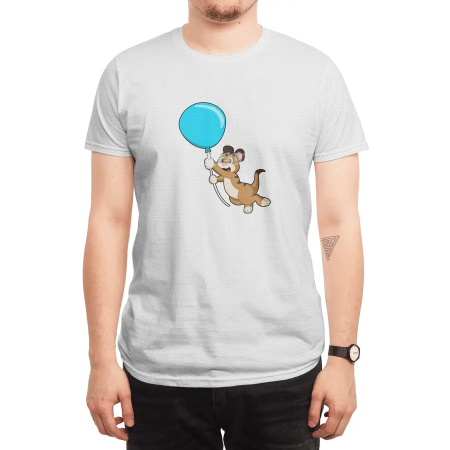 Meerkat with Balloon Spor T-Shirt