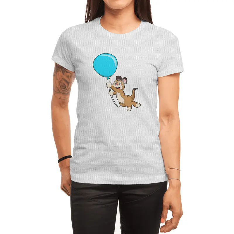 Meerkat with Balloon Spor T-Shirt