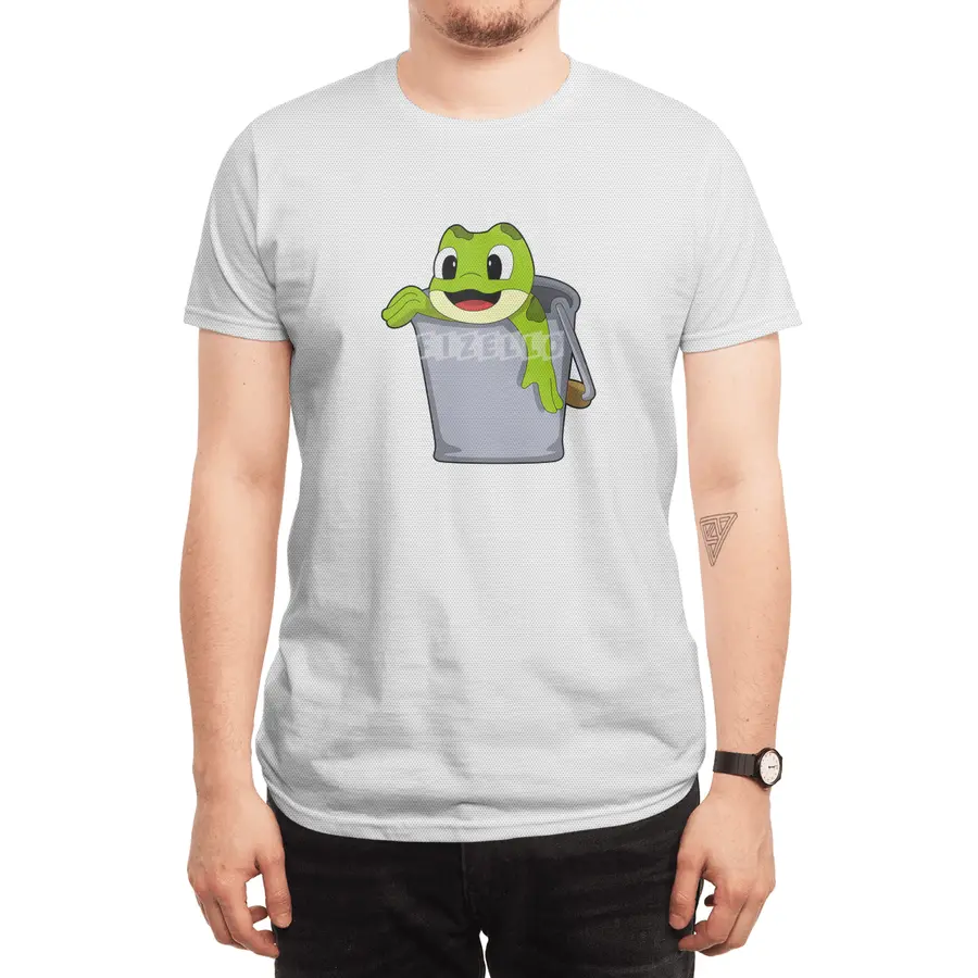 Frog in Bucket Spor T-Shirt