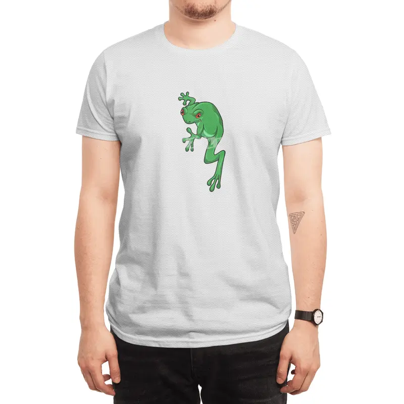 Frog on the Wall Spor T-Shirt