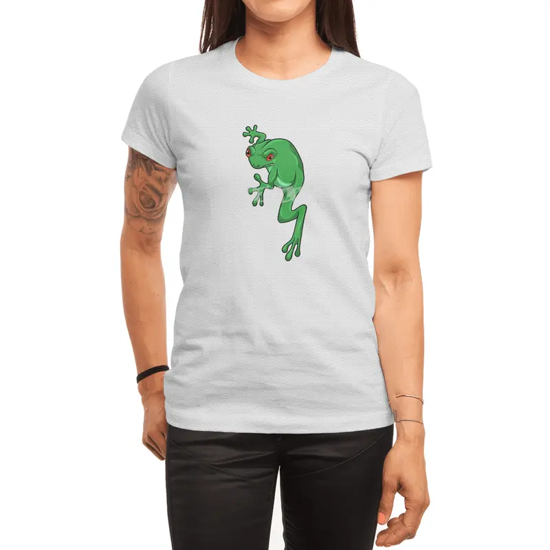 Frog on the Wall Spor T-Shirt