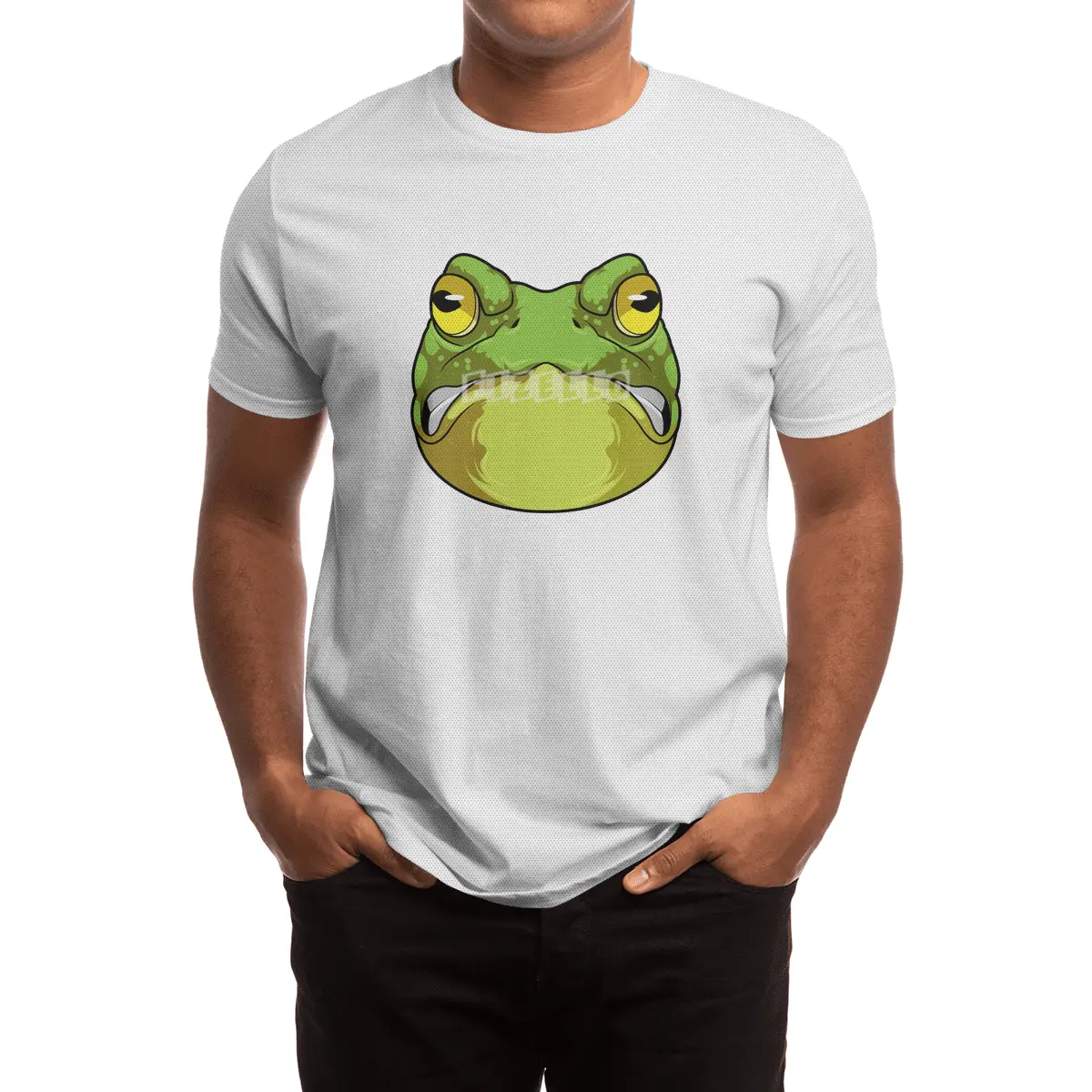 Frog with evil Eye Spor T-Shirt