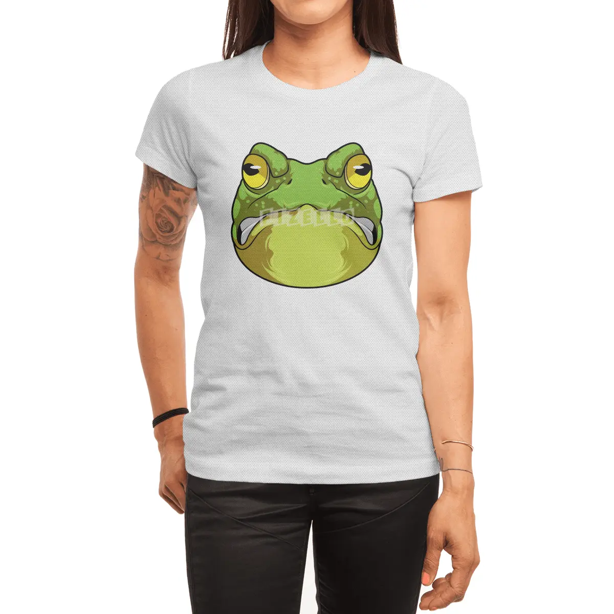 Frog with evil Eye Spor T-Shirt