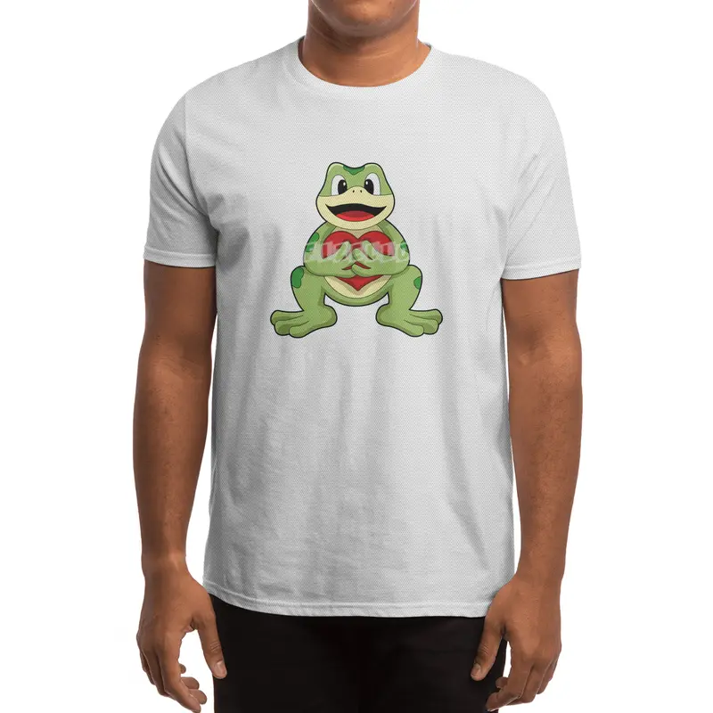 Frog with Heart Spor T-Shirt