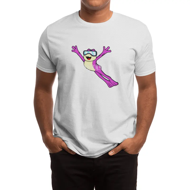 Frog with Sunglasses Spor T-Shirt
