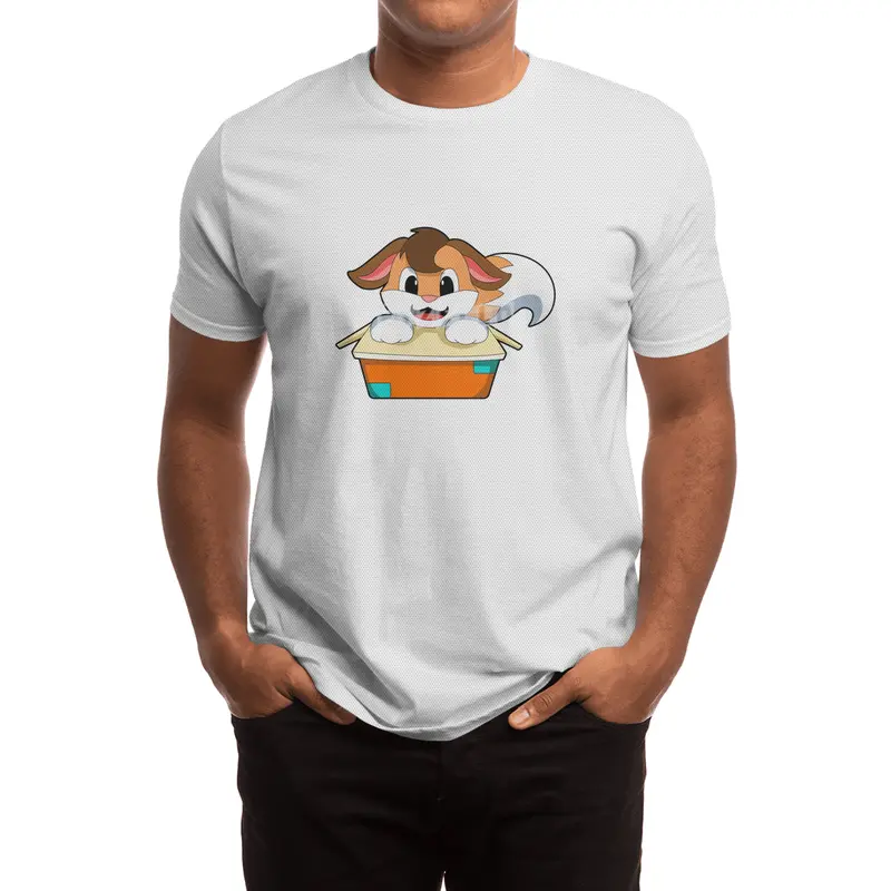 Fox with Box Spor T-Shirt