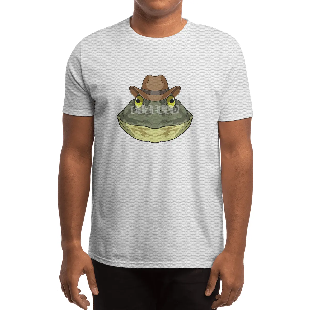 Frog as Cowboy with Hat Spor T-Shirt