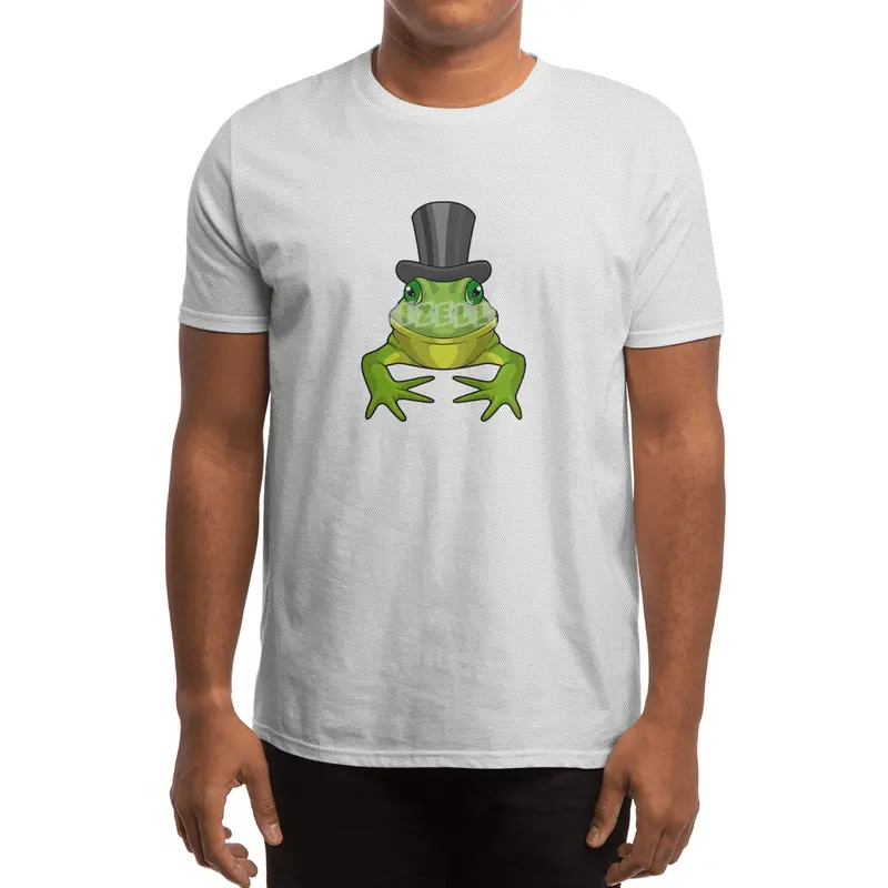 Frog as Gentleman with Top hat Spor T-Shirt
