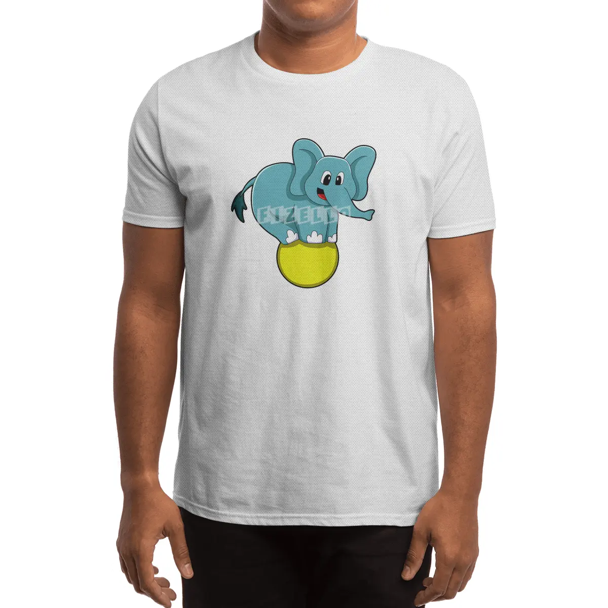 Elephant at Circus Spor T-Shirt