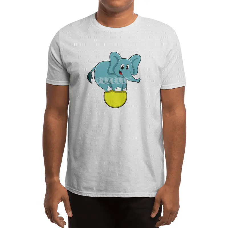 Elephant at Circus Spor T-Shirt