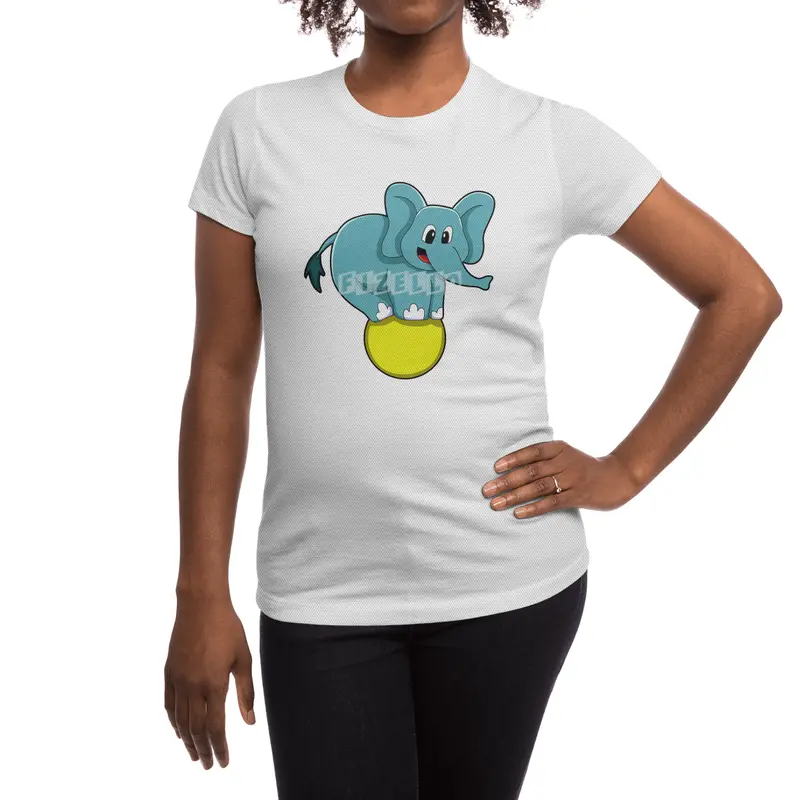 Elephant at Circus Spor T-Shirt