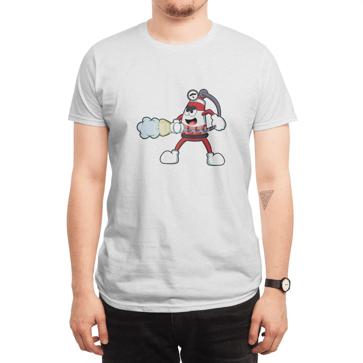 Fire extinguishers of Fire department Spor T-Shirt