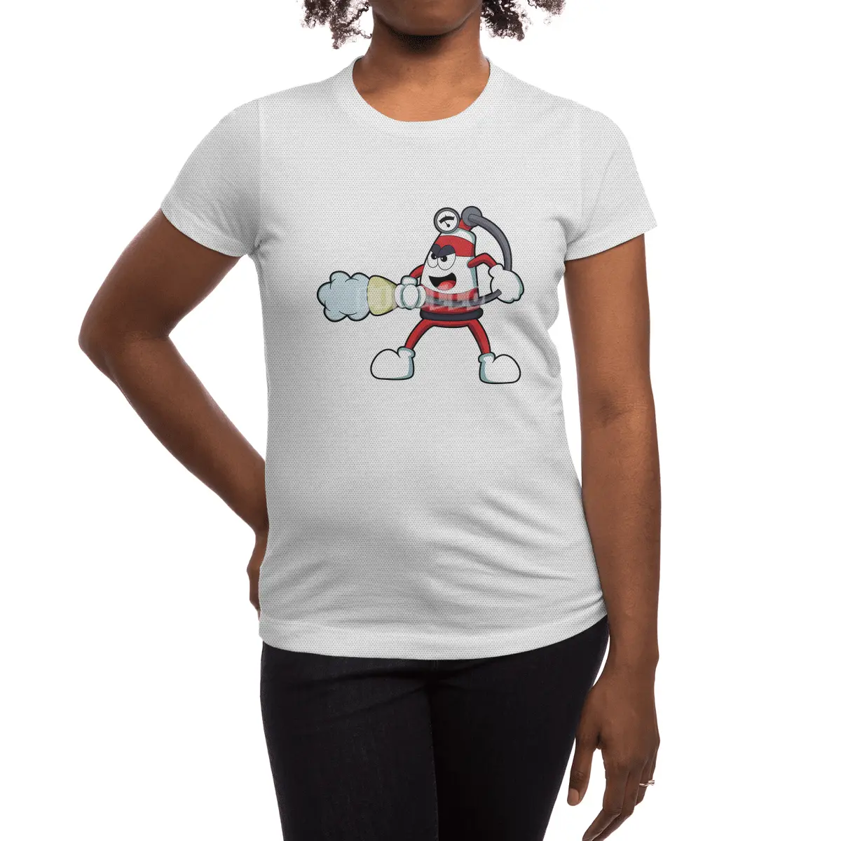 Fire extinguishers of Fire department Spor T-Shirt