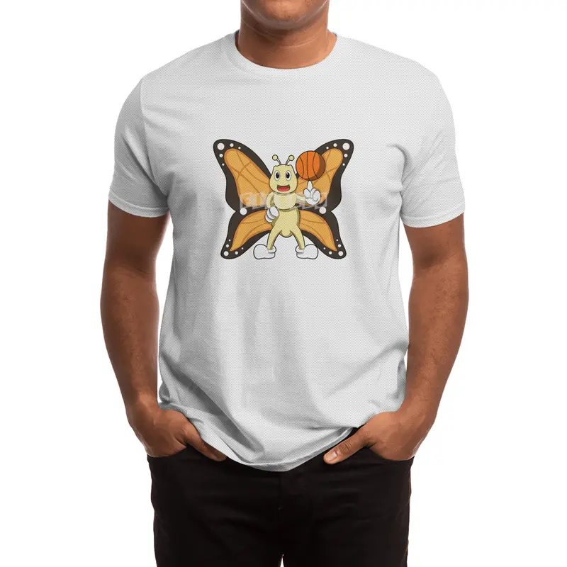Butterfly as Sports with Basketball Spor T-Shirt