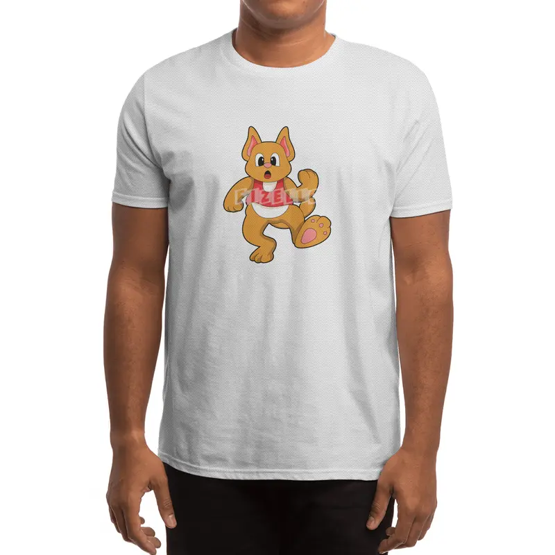 Cat at Running Spor T-Shirt