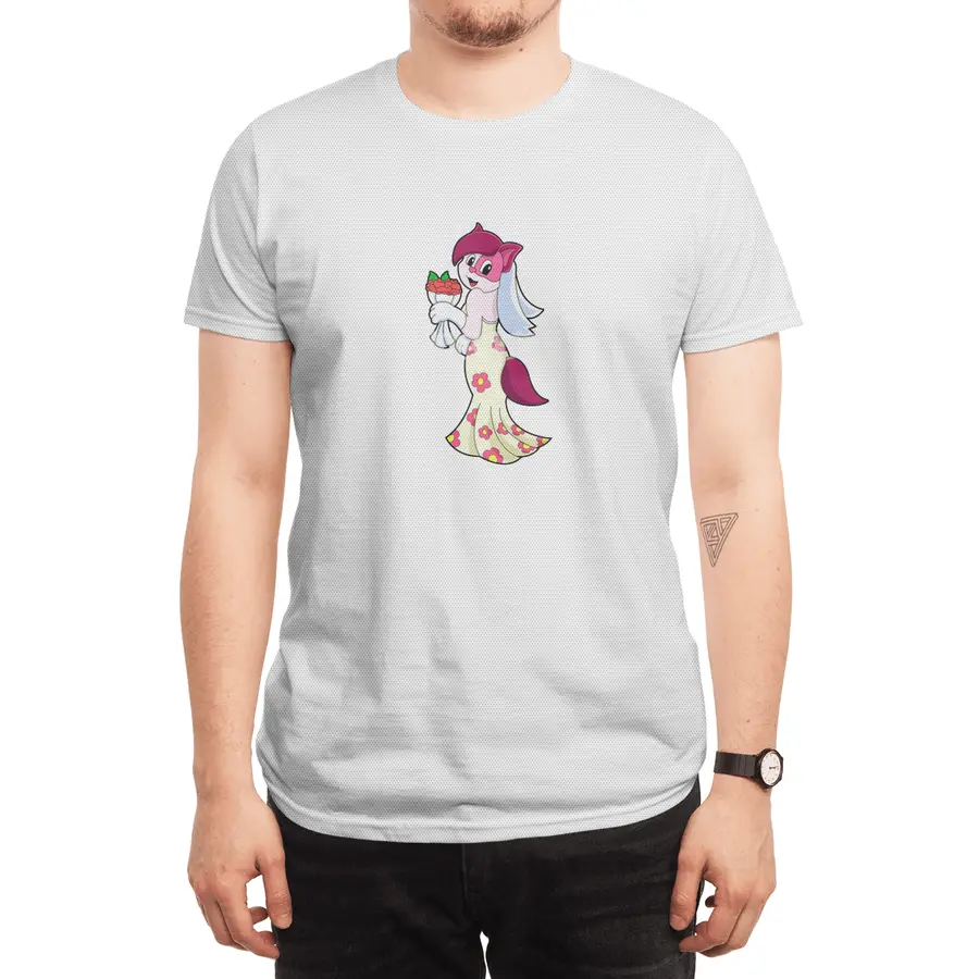 Cat with Wedding dress & Bunch of Flower Spor T-Shirt