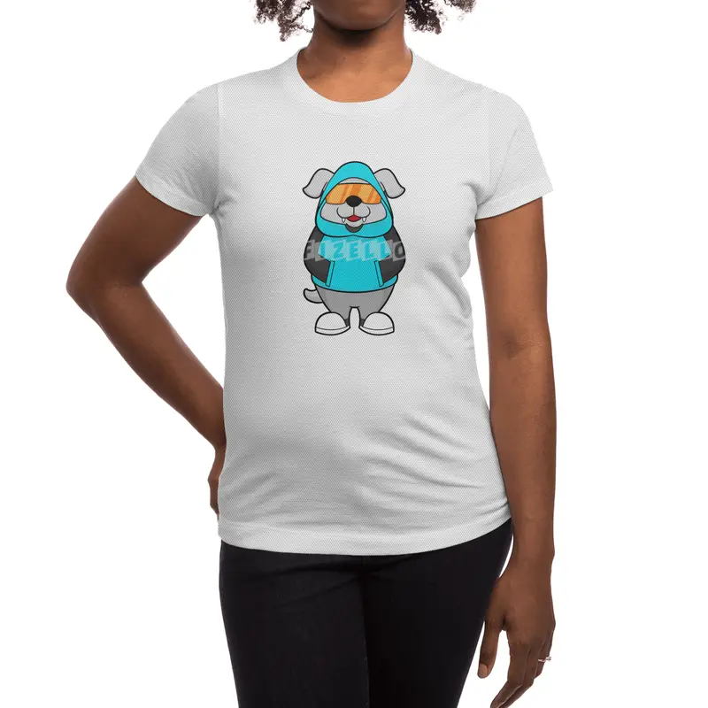 Dog with Sunglasses Spor T-Shirt