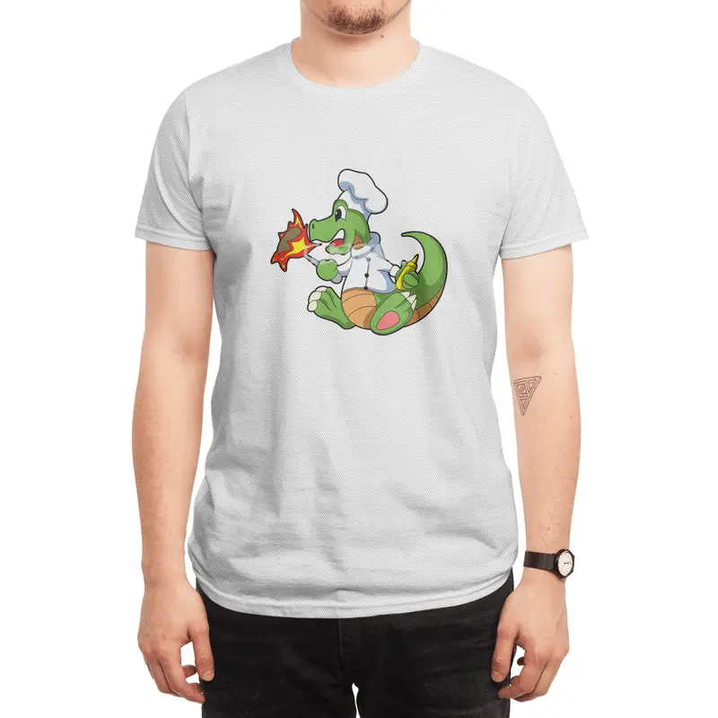 Dragon as Chef  with Cooking apron Spor T-Shirt