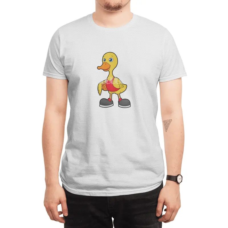 Duck as Basketball player with Basketball Spor T-Shirt