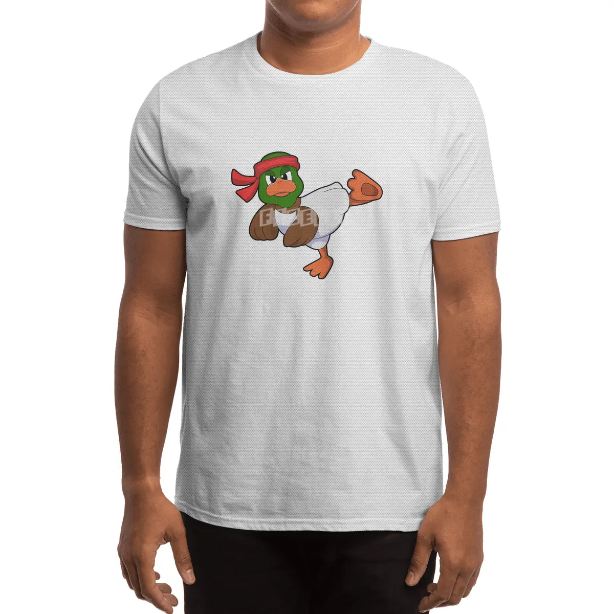 Duck at Martial arts Karate Spor T-Shirt
