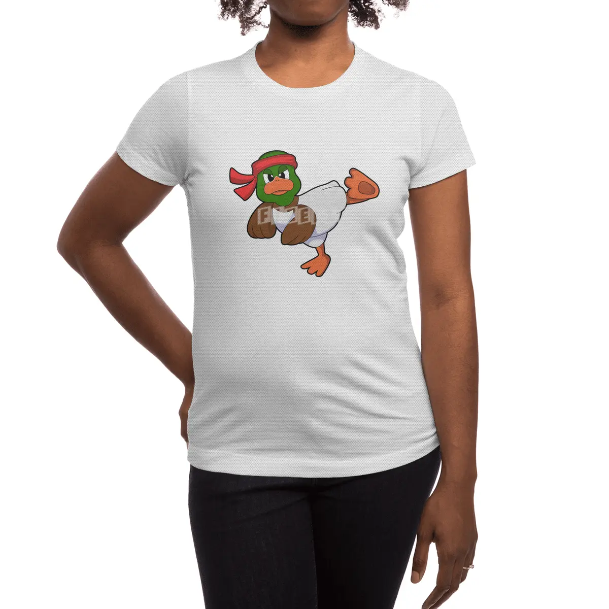 Duck at Martial arts Karate Spor T-Shirt