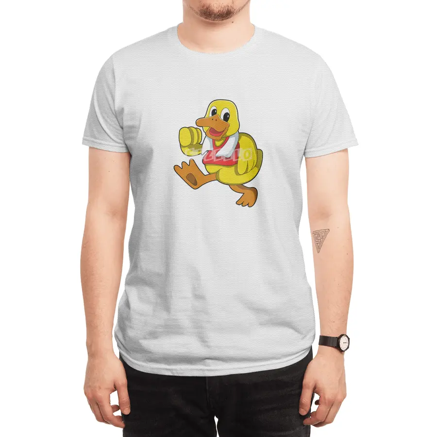 Duck at Running Spor T-Shirt