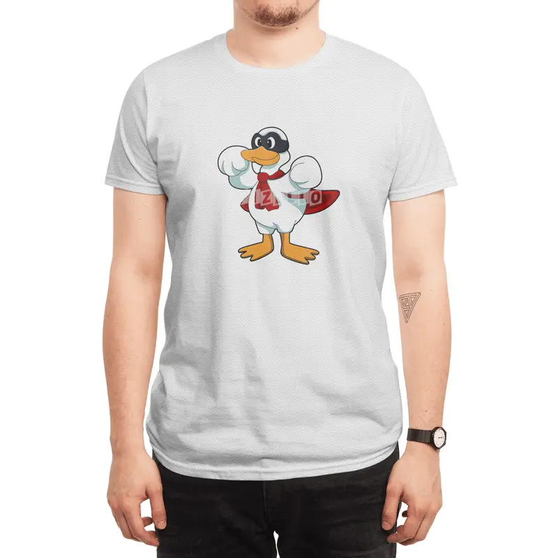 Duck with Cape & Mask Spor T-Shirt