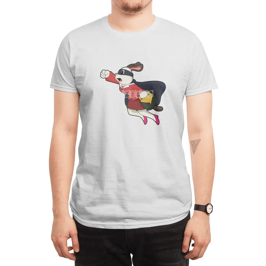 Dog as Secretary Superhero Spor T-Shirt