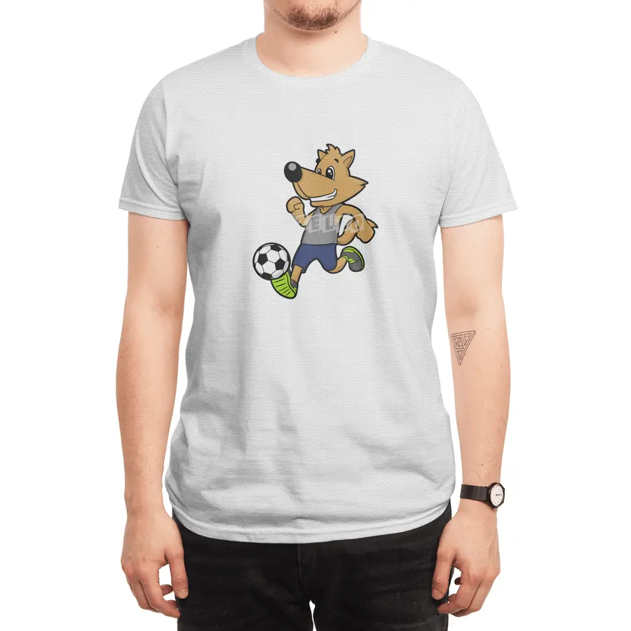 Dog as Soccer player at Soccer Spor T-Shirt
