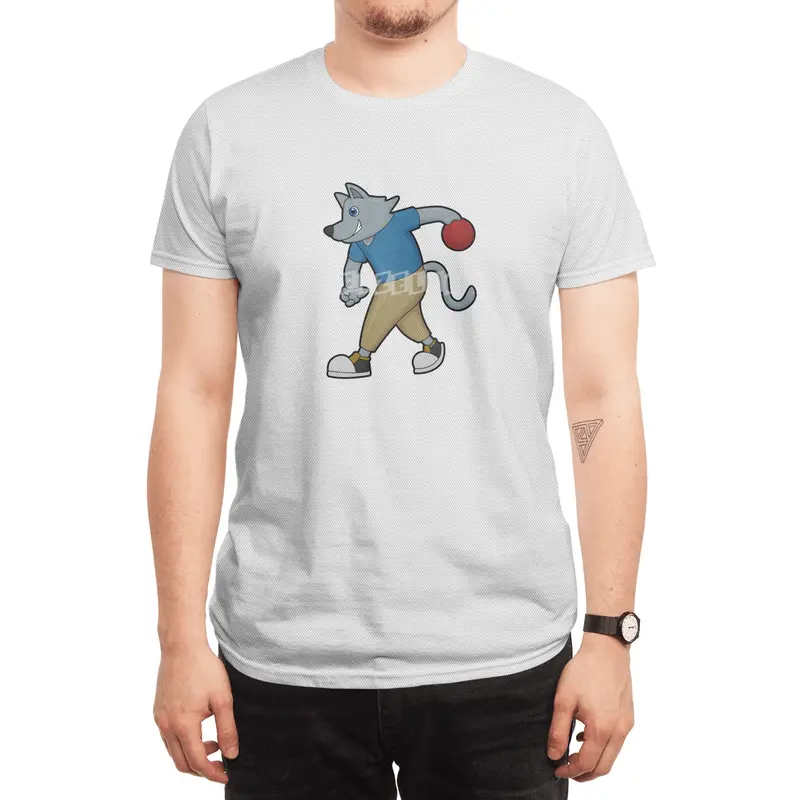 Dog at Bowling with Bowling ball Spor T-Shirt