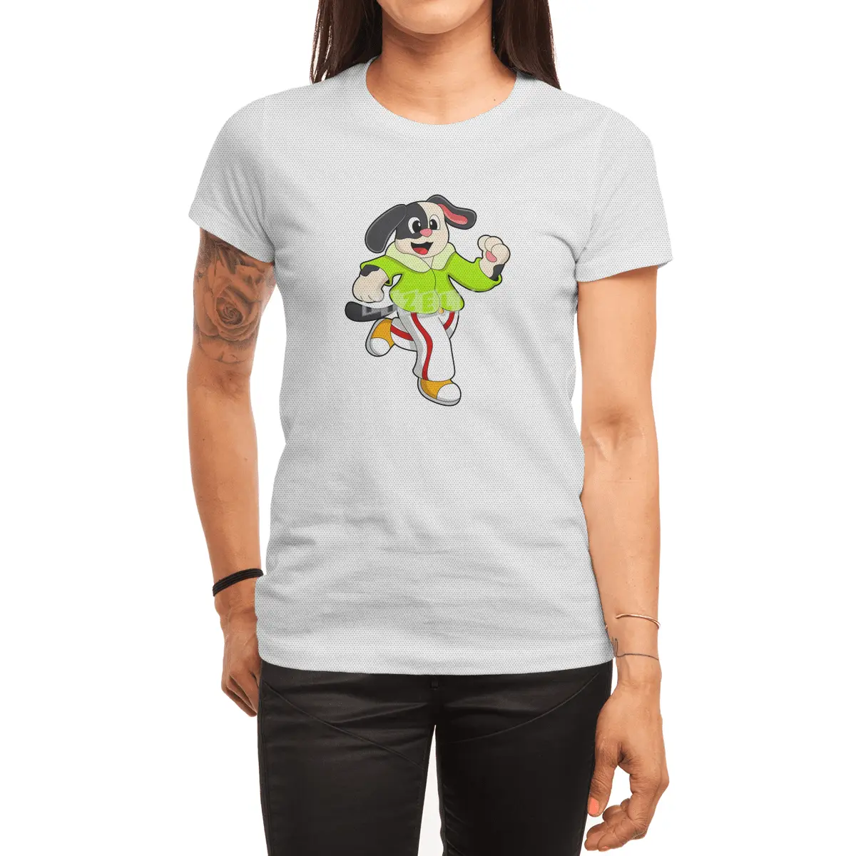 Dog at Running Spor T-Shirt