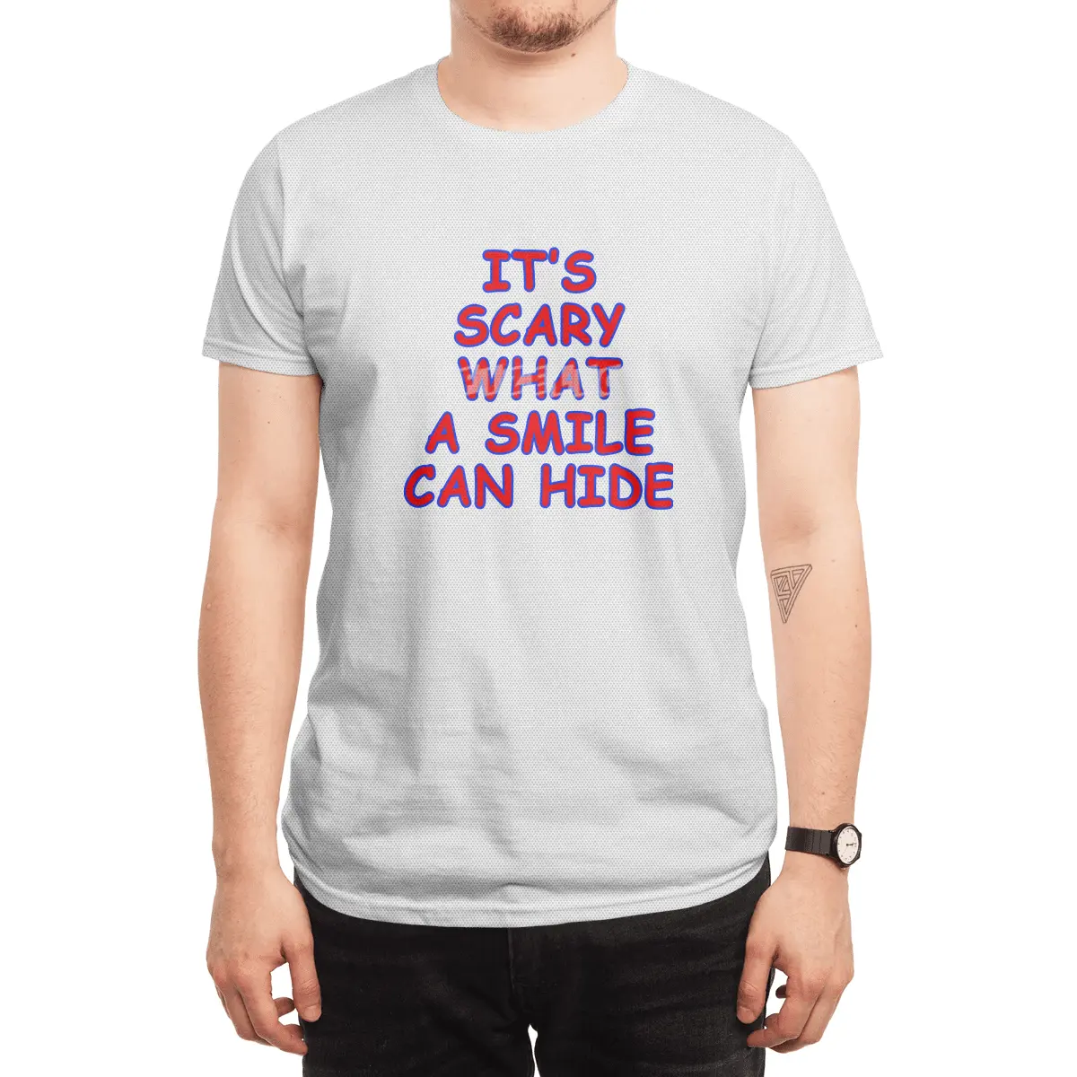a smile Spor T-Shirt