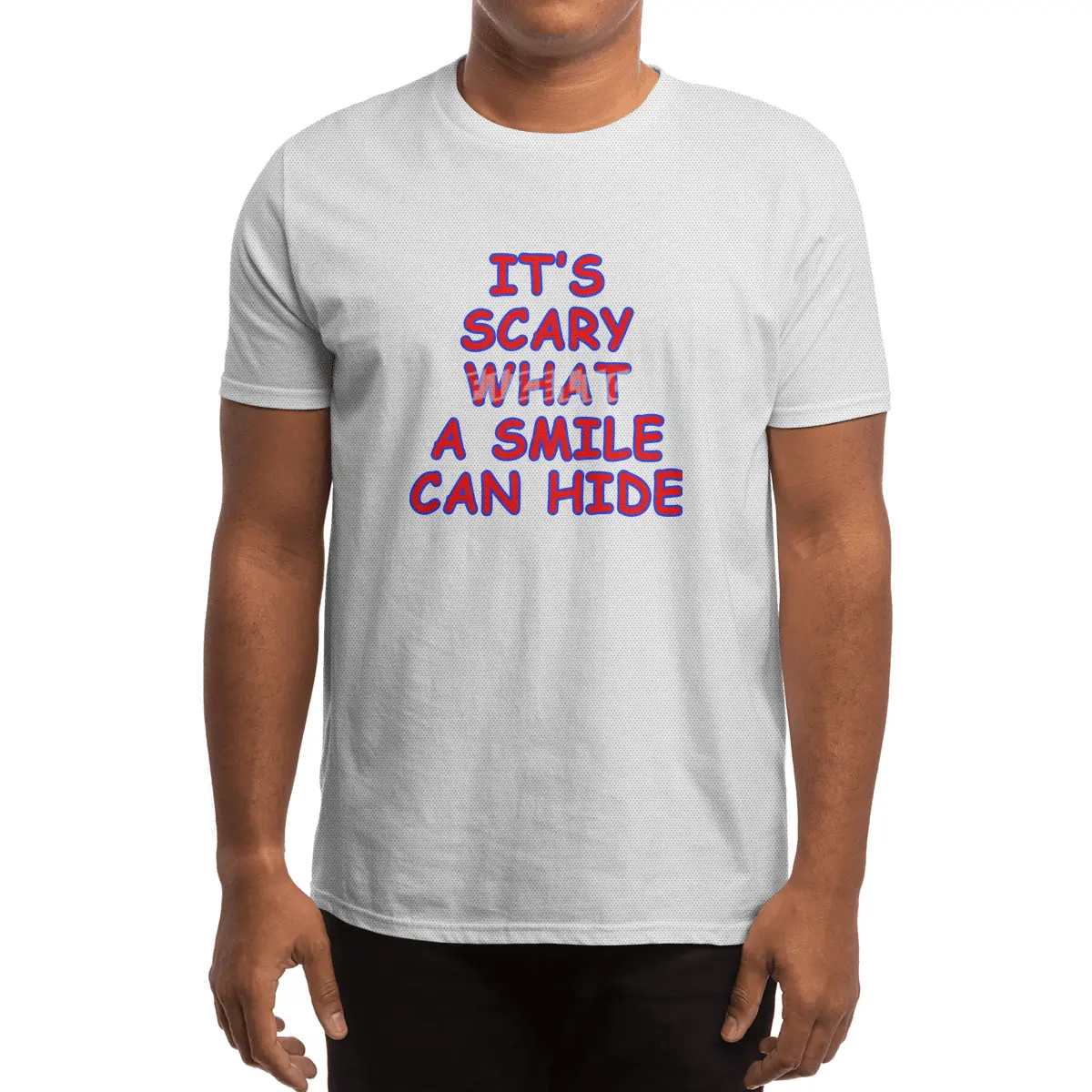 a smile Spor T-Shirt