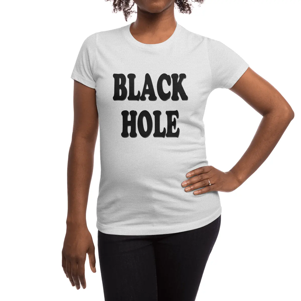 black hole Spor T-Shirt