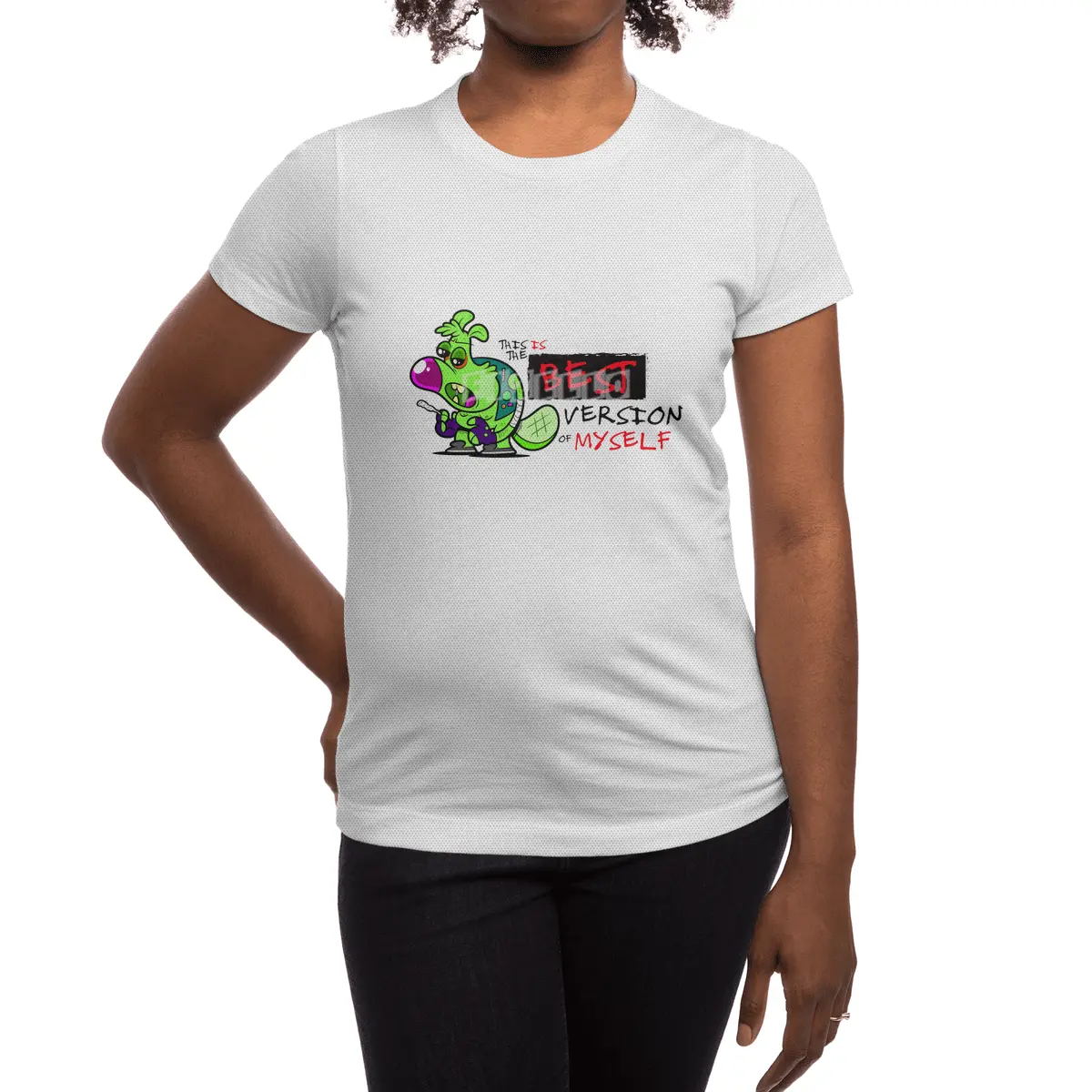 This IS The Best Version of Myself Spor T-Shirt