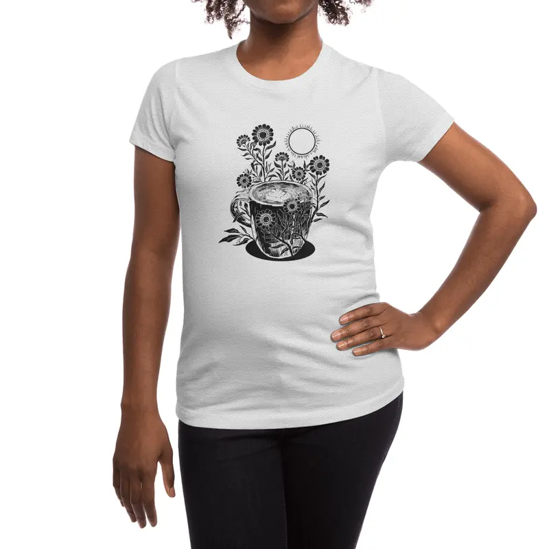 Wake Up and Smell The Coffee Spor T-Shirt