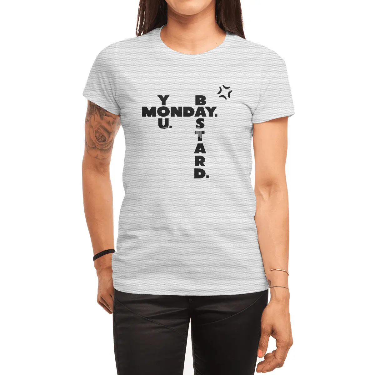 Monday You Bastard Spor T-Shirt